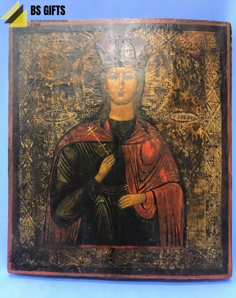 Icon of Saint Barbara 35x31cm