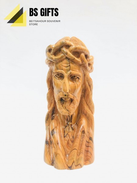 Jesus face with the crown of thorns 22x10 cm