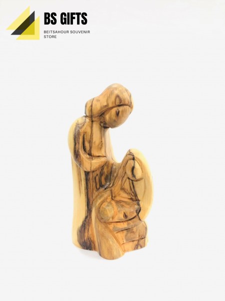 Sitting mary small size holy family 10.50x5.50 cm