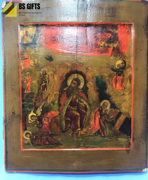 Icon of Elijah 35.20x30cm