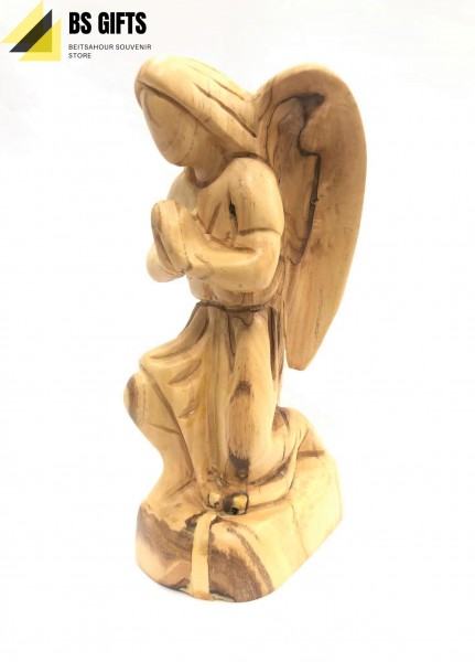 Faceless angel praying while kneeling 20x7 cm