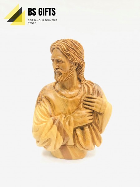 Artistic made small size bust of jesus christ 18x10 cm
