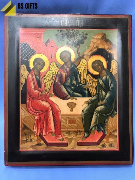 Icon of Trinity in the Old Testament 31x26cm