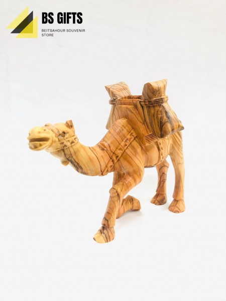 Handmade large size sitting camel 18x14 cm