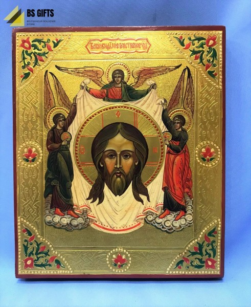 Icon Face of Jesus 26x22cm