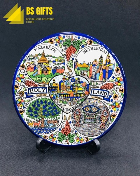 Round Plate (Holy land)