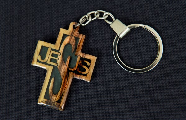 Olive wood Keychains collection made in Jerusalem, stone from Jerusalem, high quality