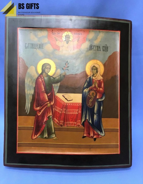 Icon on Annunciation 34.50x29.50cm